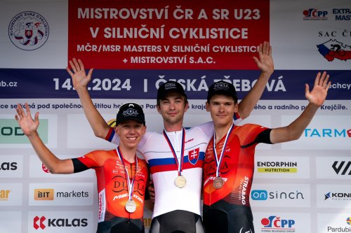 Matyáš Fiala se stal českým šampionem v kategorii U23. Na třetím místě ho doplnil Jan Bittner