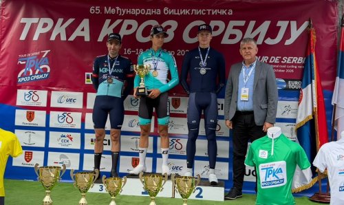 V Srbsku jsme v konkurenci dvou ProTeams vybojovali tři etapová pódiová umístění, druhé místo v konečné klasifikaci, zelený dres a nejvyšší počet UCI bodů