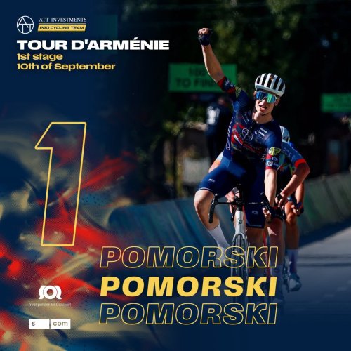 Okolo Arménie jsme vyhráli etapu, vezli dres lídra, v GC skončili čtvrtí, vyhráli týmovou soutěž a získali 28 UCI bodů. Vyhráli jsme i poslední závod ŠKODA CUP