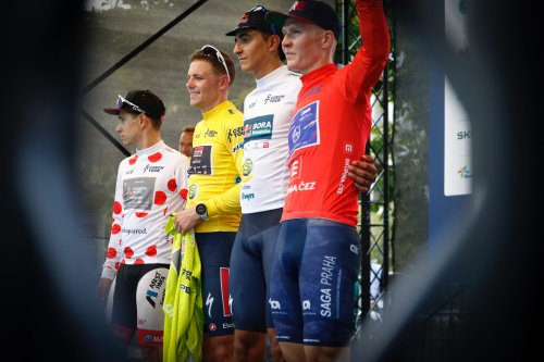 V úvodní etapě Czech Tour Dominik Neuman klasifikovaná na čtvrtém místě jako nejlepší z českých závodníků