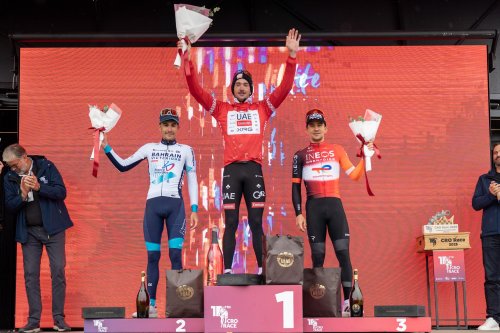 8. místo Pekaly, 30 UCI bodů, 2 etapová umístění do deseti a body z prémií ze tří denních úniků Martina Voltra - to jsou naše hlavní zisky z CRO Race (2.1)