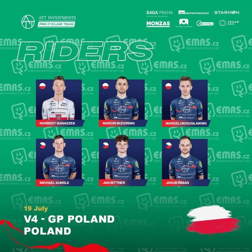 Visegrad 4 Bicycle Race Grand Prix Poland byl zcela v naší režii, kterou k vítězné pointě dovedl Norbert Banaszek