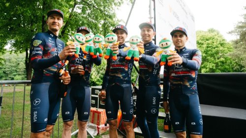 Alberto Monti obsadil na Závodu Míru U23 (2.2U) 5. místo, v závodě Okolo Litvy (2.2) jsme se stali týmovou jedničkou