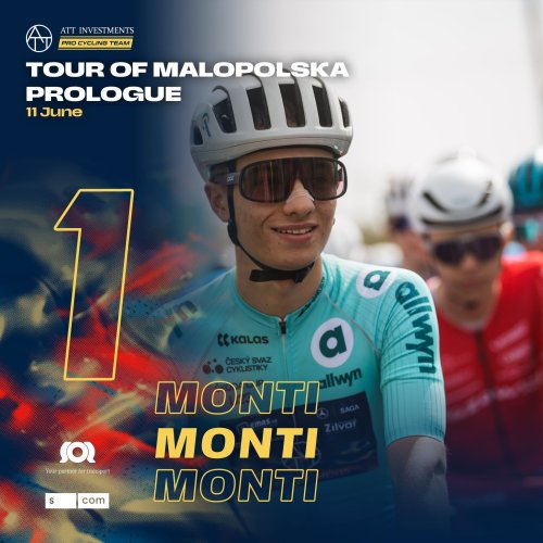Alberto Monti vybojoval v Malopolsku v závodě UCI pro ATT Investments šesté sezónní a své životní premiérové vítězství!