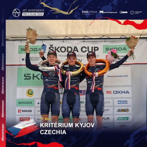 Nejprve jsme opanovali sobotní kritérium a poté si v neděním silničním závodě zachoval pozici lídra Škoda Cupu Dominik Neuman