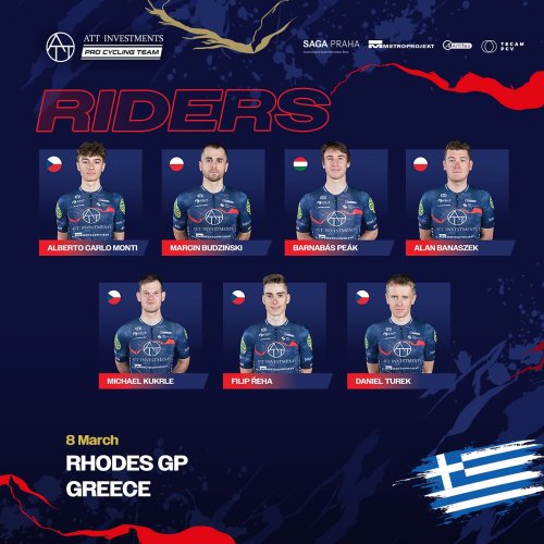 GP Rhodes a premiérové sezónní vítězství! Marcin Budziński vyprovokoval rozhodující únik a ve spurtu trojice byl nejlepší!
