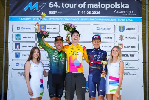 Alberto Monti obsadil v nejtěžší etapě Tour of Malopolska třetí místo a díky tomu mu patří druhá příčka v absolutním pořadí