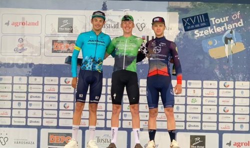 Matthias Schwarzbacher dokončil Tour of Szeklerland na třetím místě jako nejlepší závodník v kategorii U23