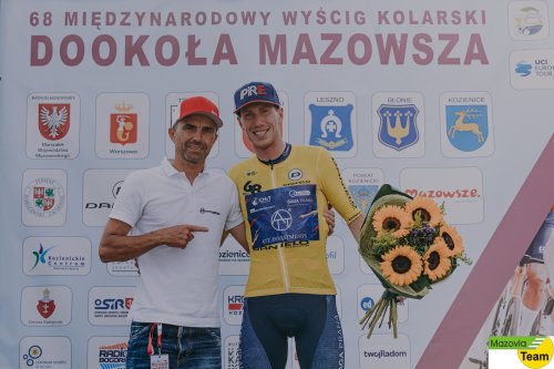 Šimon Vaníček si z Dookoła Mazowsza odváží žlutý dres celkového vítěze i zelený vítěze bodovací soutěže