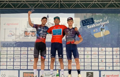 Matthias Schwarzbacher dokončil Tour of Szeklerland na třetím místě jako nejlepší závodník v kategorii U23
