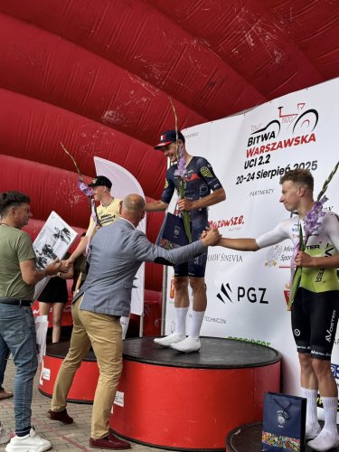 Martin Voltr vyhrál úvodní etapu Tour Bitwa Warszawska. Je lídrem i bodovací soutěže a vedeme i soutěž týmů