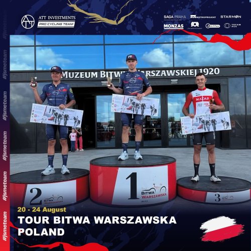 Marceli Boguslawski vyhrál čtvrtou etapu Bitwy Warszawske. Alan Banaszek dokončil na druhém místě.