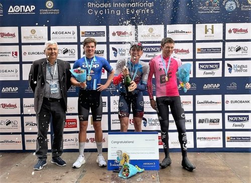 Jakub Otruba po třetím místě ve druhé etapě se stal celkovým vítězem Visit South Aegean Islands!