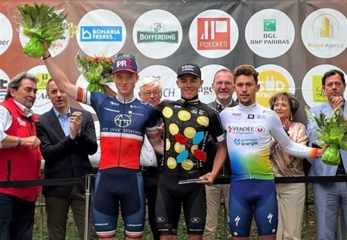 Mika Heming třetí v konečném pořadí Fléche du Sud. Pro tým další cenné UCI body.