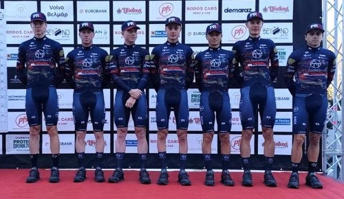 Z víkendových závodů v Řecku v konkurenci osmi ProTeams i přes nepříznivé okolnosti vezeme první UCI body