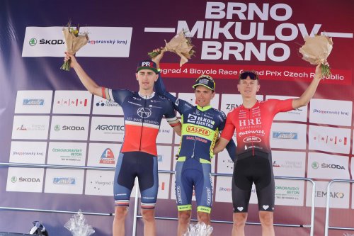 Jan Kašpar třetí na Brno - Mikulov - Brno