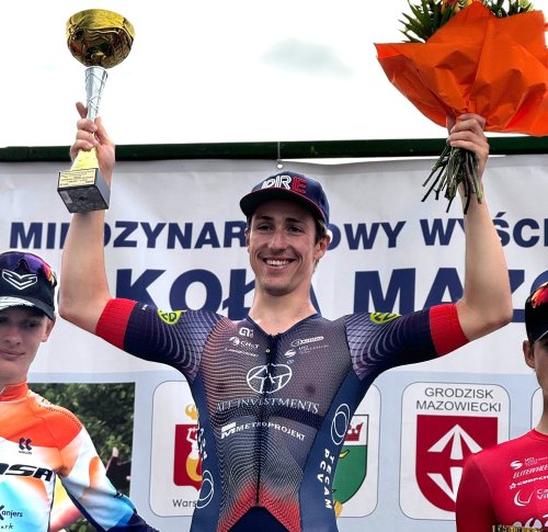 Úspěšný čtvrtek ATT Investments v podobě vítězné etapy Bartosze Rudyka na Okolo Mazovska a celodenního úniku Filipa Řehy na Czech Tour