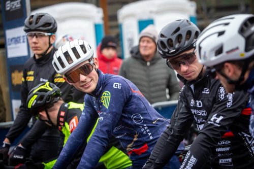 Matyáš Fiala se poprvé postavil na stupně vítězů v závodě českého poháru v cyklokrosu HSF System CUP