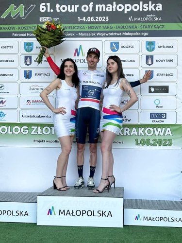 Márton Dina zvítězil v prologu Tour of Malopolska. ATT Investments se stal nejlepším týmem