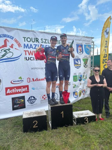 Z Tour Szlakiem Mazurskich Twierdz jsme vytěžili 62 UCI bodů za tři pódiová umístění v etapách a za 2. a 3. místo v GC