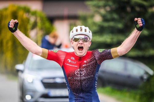 Tomáš Jakoubek po vítězství v první etapě Tour of Malopolska jde do čela průběžné klasifikace!